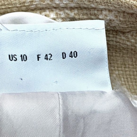 AKRIS Punto Abstract Asymmetric Zip Cotton Crop Jacket - Picture 4 of 11